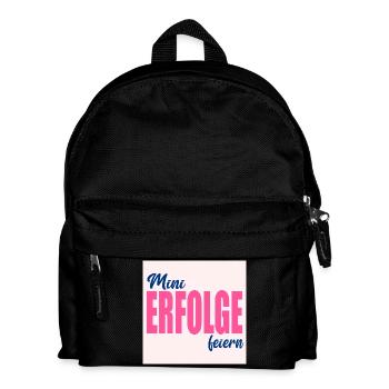 CELEBRATE SMALL SUCCESSES - Kids' Backpack - black - Front