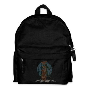 Böse Orte - Kinder Rucksack - Schwarz - Vorne