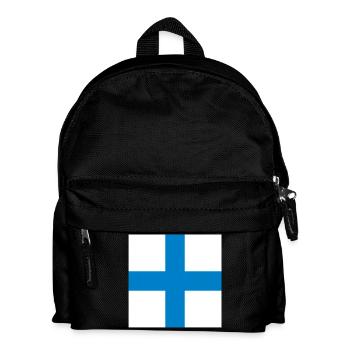 Stop_Your_Intentions_Flag - Kids' Backpack - black - Front
