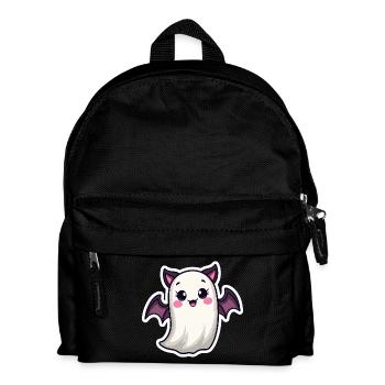 Halloween Bat Ghost - Kids' Backpack - black - Front