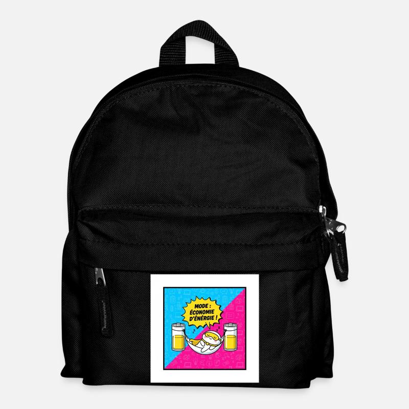 Hammock Power Saving Mode - Kids' Backpack - black
