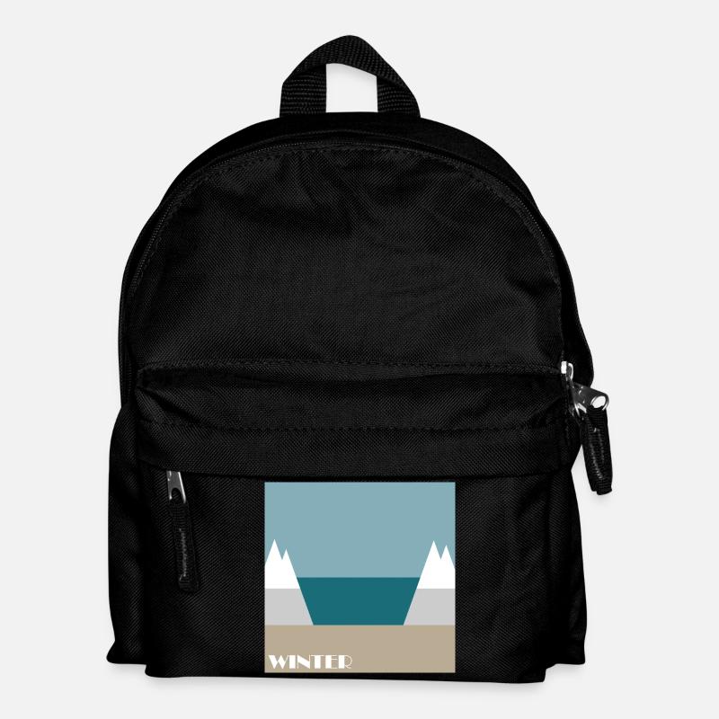 Hiver - Sac à dos Enfant - noir