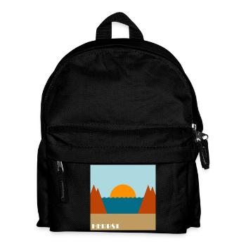 Automne - Sac à dos Enfant - noir - Devant
