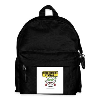 Superhero Cloud Energiesparmodus - Kinder Rucksack - Schwarz - Vorne
