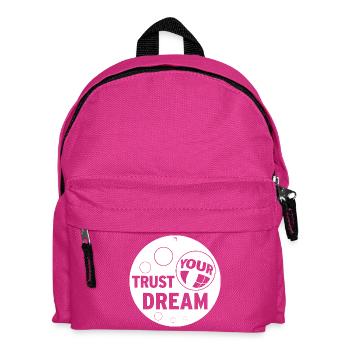 TRUST YOUR DREAM - Kids' Backpack - fuchsia - Front