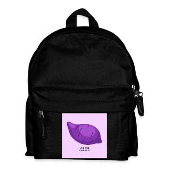 Ube the change - Kinder Rucksack - Schwarz - Vorne