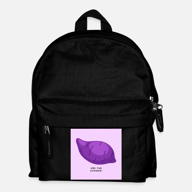 Ube the change - Kinder Rucksack - Schwarz