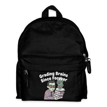 Grading Brains Since Forever - Kids' Backpack - black - Front