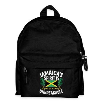 Jamaica's Spirit Unbreakable, Jamaica  - Kids' Backpack - black - Front