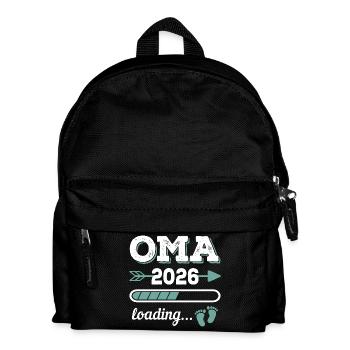 Grand-mère 2026 Loading Idée cadeau future grand-mère - Sac à dos Enfant - noir - Devant