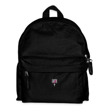 Jesus Christian Catholic Believers Worship Service - Kids' Backpack - black - Front
