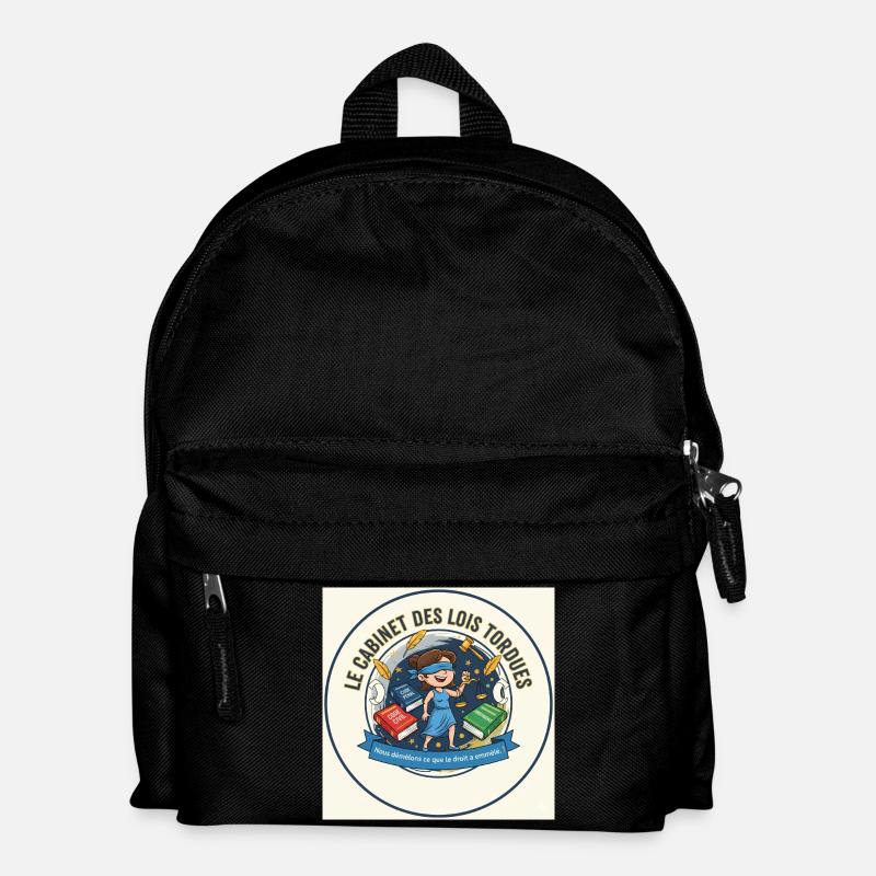 Das Kabinett der Torbude-Gesetze - Kinder Rucksack - Schwarz