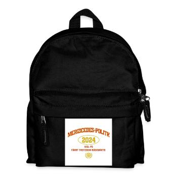 Humorous Politics Tshirt Merz - Kids' Backpack - black - Front