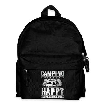 Camping - Sac à dos Enfant - noir - Devant