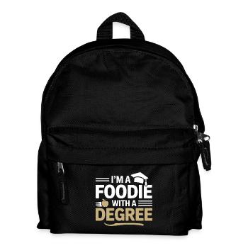 Registrierter Ernährungsberater für Akademische Ernährung - Kinder Rucksack - Schwarz - Vorne