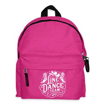 Line Dance Team Western Boots - Kinder Rucksack - Fuchsia - Vorne
