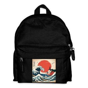 Rügen Baltic Sea Japan Style - Kids' Backpack - black - Front