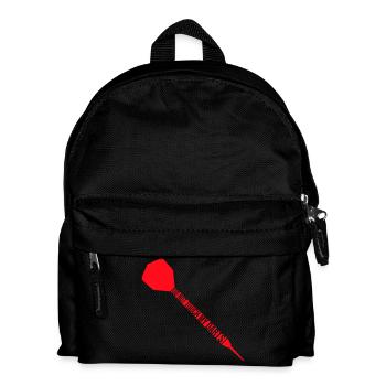 Do Not Touch My Darts Warning Darts Player Humor - Kids' Backpack - black - Front
