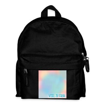 MOURNING MUCH TOO EARLY - Kids' Backpack - black - Front