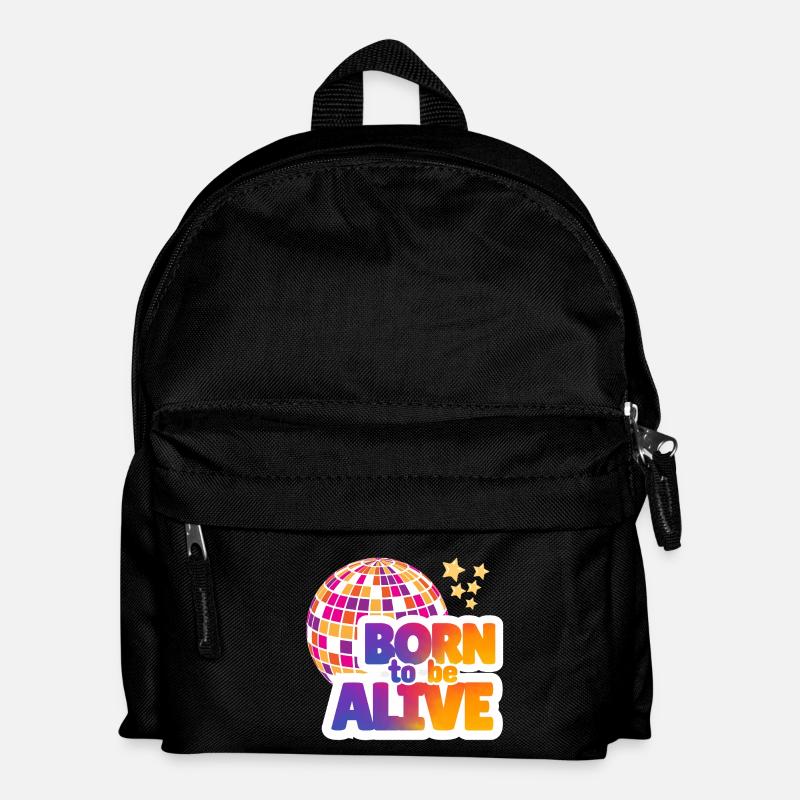 BORN TO BE ALIVE - Sac à dos Enfant - noir