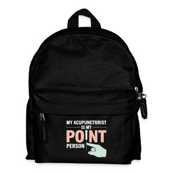Licensed TCM Practitioner Expert Health Consultant - Kids' Backpack - black - Front