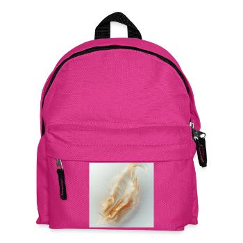 Ätherische Feder leuchtend – Symbol des Lichts - Kinder Rucksack - Fuchsia - Vorne