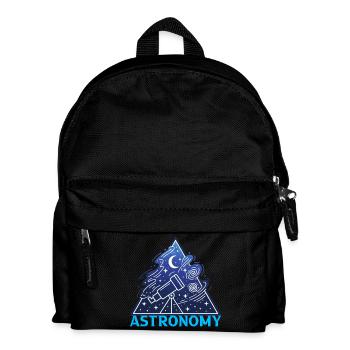 Astronomie - Sac à dos Enfant - noir - Devant