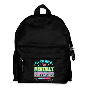 Tampon mental - Sac à dos Enfant - noir - Devant