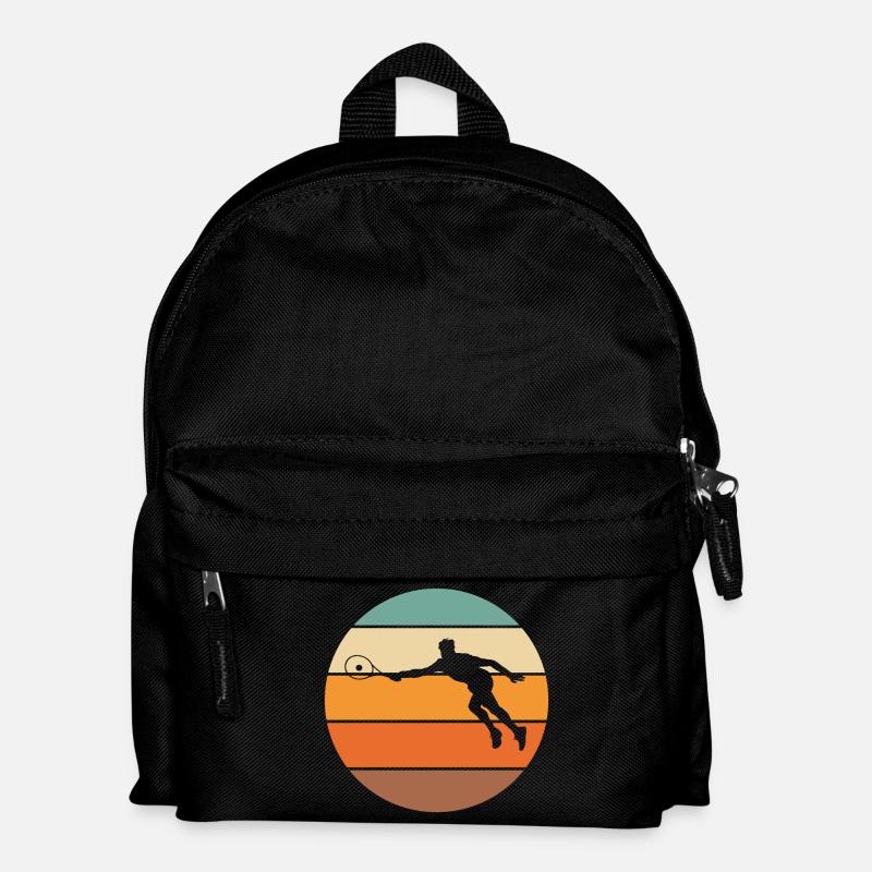 Tennis - Kinder Rucksack - Schwarz