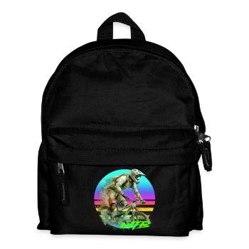 Mtb - Kinder Rucksack - Schwarz - Vorne
