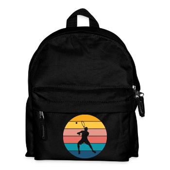 tennis - Sac à dos Enfant - noir - Devant
