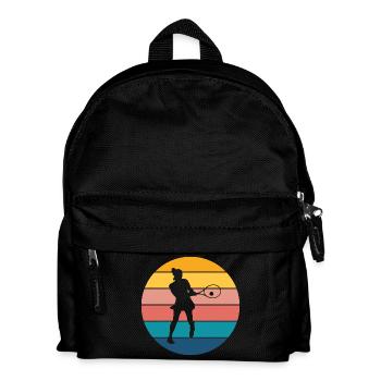 tennis - Sac à dos Enfant - noir - Devant