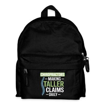 Licensed DC Clinical Posture Alignment Expert  - Kids' Backpack - black - Front