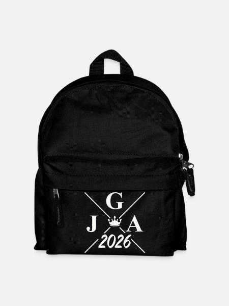 Jga 2026 Logo - Kinder Rucksack - Schwarz