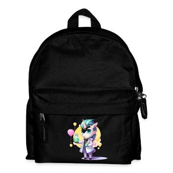Unicorn Science Lab - Kids' Backpack - black - Front