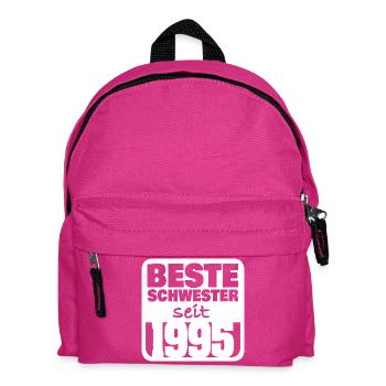 Geschwister 1995 - Kinder Rucksack - Fuchsia - Vorne