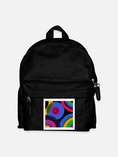 Circle Colour Symphony - Kids' Backpack - black