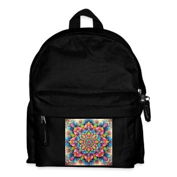 Art vivant de la splendeur du mandala - Sac à dos Enfant - noir - Devant