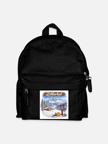 Dahoam Zillertal - Kinder Rucksack - Schwarz