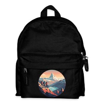 Wandern - Kinder Rucksack - Schwarz - Vorne