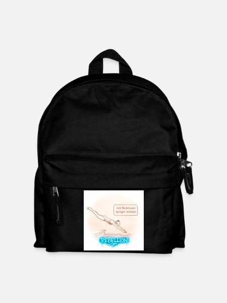 Poolside Rebellion - Kids' Backpack - black