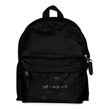 Quantum equation - Kids' Backpack - black - Front