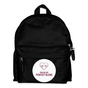 Tu es mon mélange parfait – Aimant - Sac à dos Enfant - noir - Devant