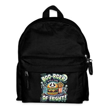 Boo-Rger avec une touche de peur - Sac à dos Enfant - noir - Devant