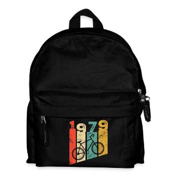 Vintage 1979 - Kinder Rucksack - Schwarz - Vorne
