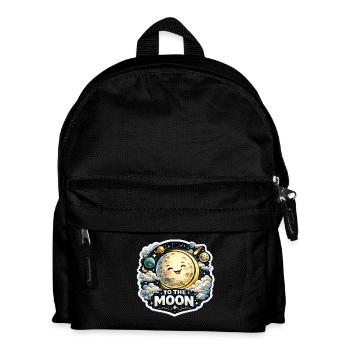 to the Moon - Kids' Backpack - black - Front