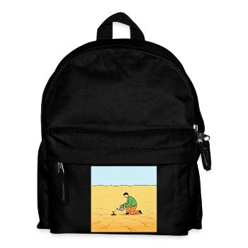 Graine d’espoir en désert - Sac à dos Enfant - noir - Devant