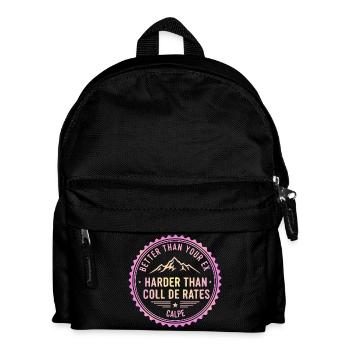 Calpe Coll derates besser als dein Ex - Kinder Rucksack - Schwarz - Vorne