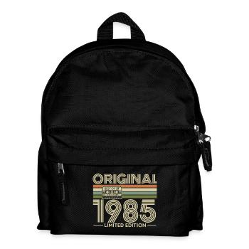 Original 1985 Limited Edition Retro Cassette - Kids' Backpack - black - Front