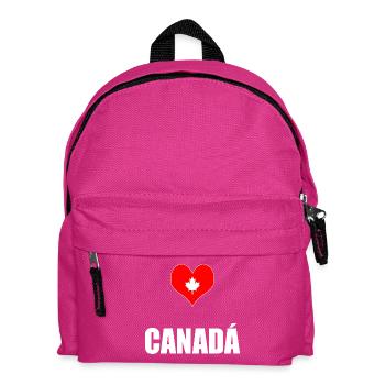 Canada - Kids' Backpack - fuchsia - Front